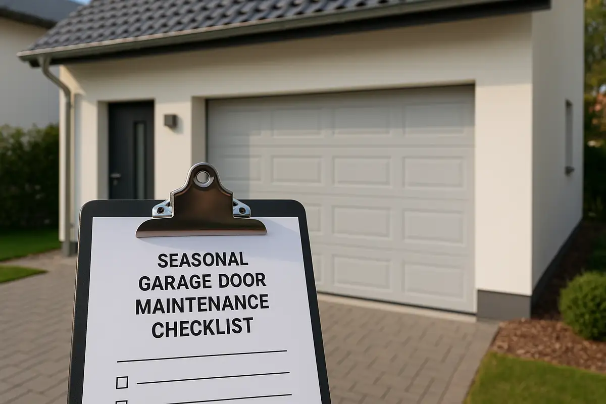 Seasonal Garage Door Maintenance Checklist for Jackson Township Residents
