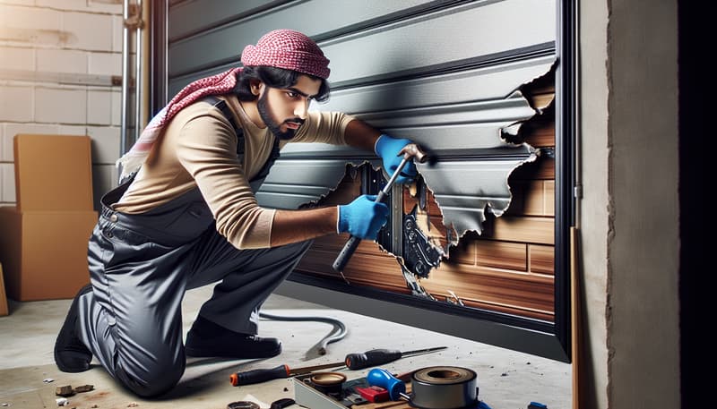 Garage Door Panel Replacement in Jackson Township