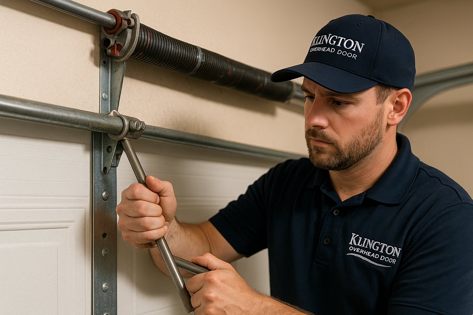 Garage Door Spring Repair in Jackson Township