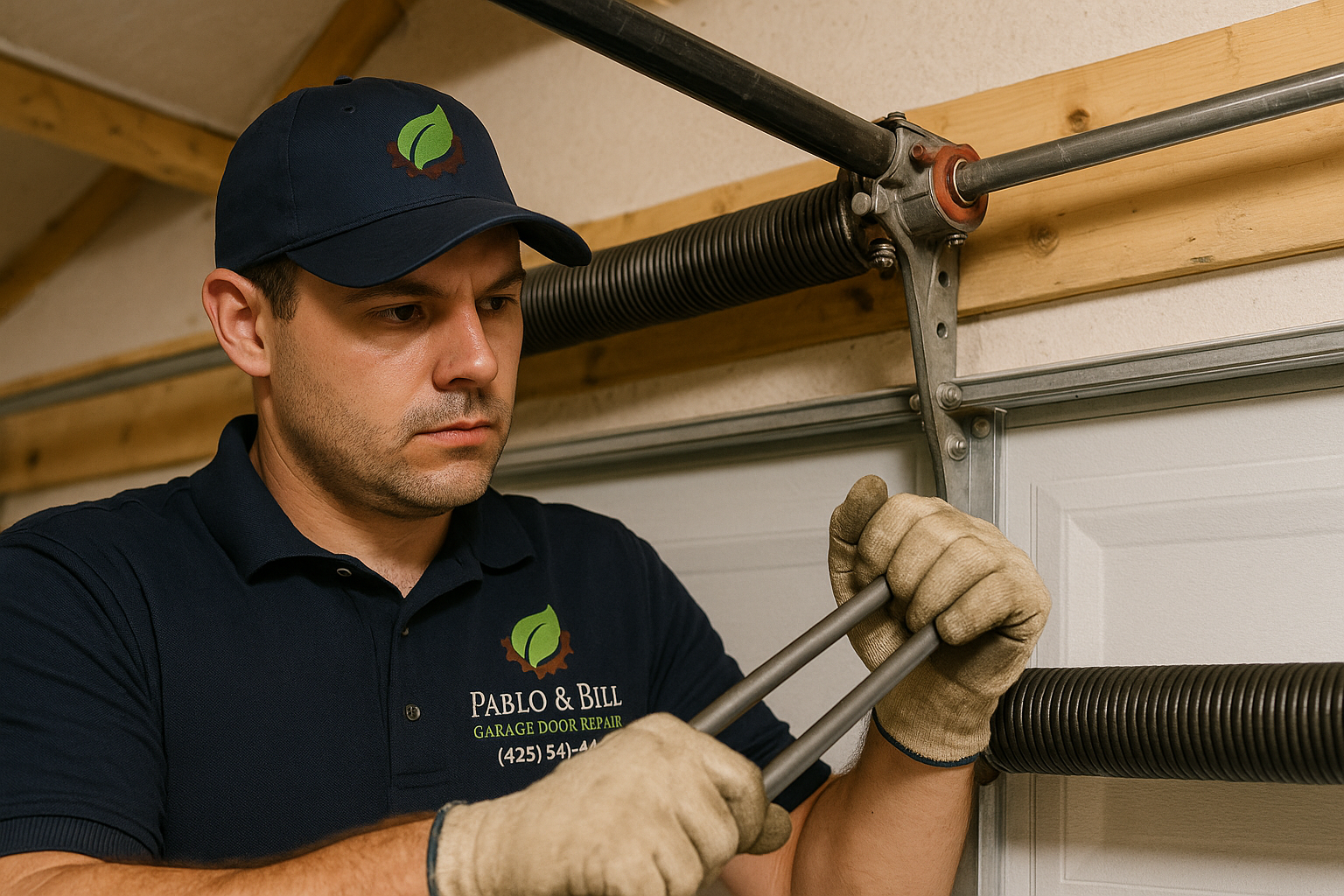 Garage Door Spring Repair service in Jackson Township